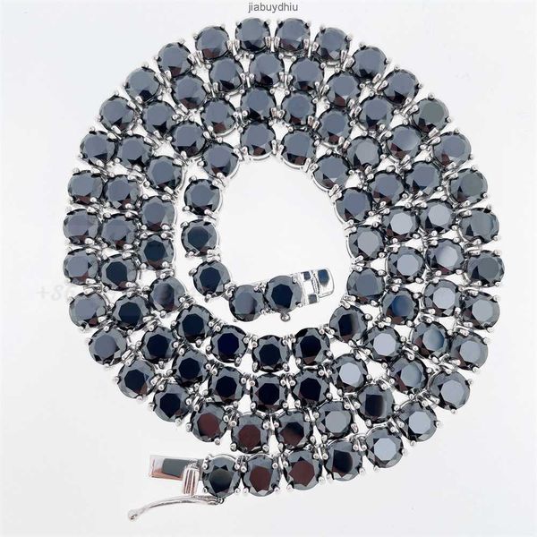 wholesale black cz tennis necklace iced out cubic zirconia diamond stainless steel chain factory price, Silver
wholesale black cz tennis necklace iced out cubic zirconia diamond stainless steel chain factory price, Silver