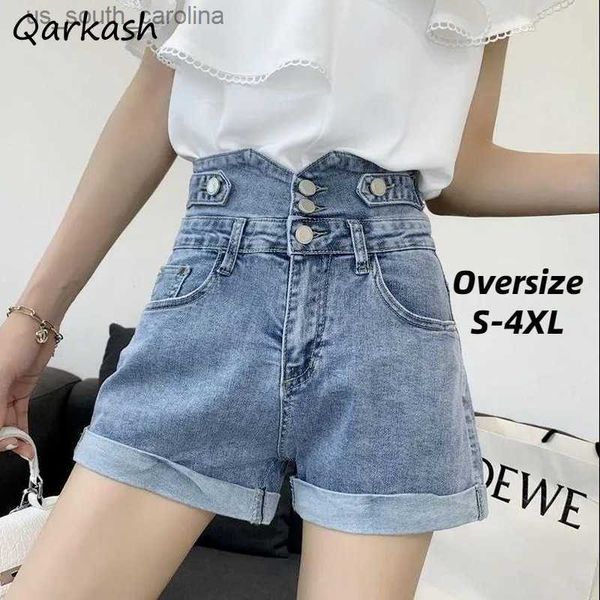 shorts women s-4xl all-match distressed retro chic high waist loose female girls fashion ulzzang simple summer denim trousers l230522, White;black
shorts women s-4xl all-match distressed retro chic high waist loose female girls fashion ulzzang simple summer denim trousers l230522, White;black