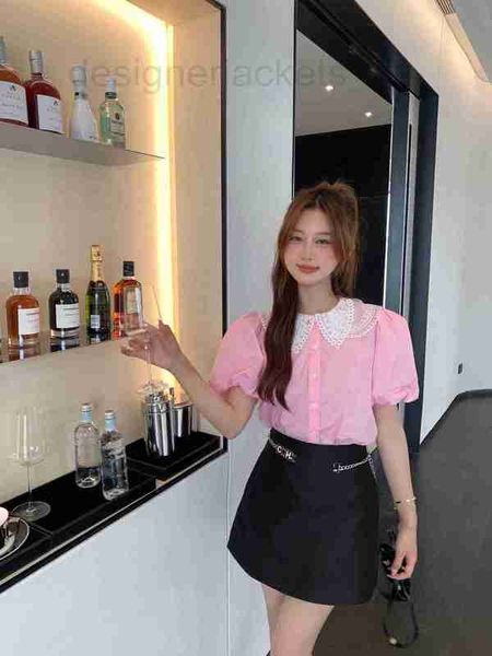 women's blouses & shirts designer bubble sleeve temperament shirt summer new heavy work hollow out splice doll neck versatile shirts qt, White
women's blouses & shirts designer bubble sleeve temperament shirt summer new heavy work hollow out splice doll neck versatile shirts qt, White