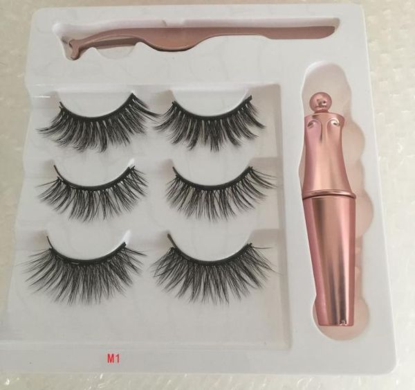 3 pairs magnetic eyelashes false lashes liquid eyeliner tweezer eye makeup set 3d magnet natural reusable no glue n3630159
3 pairs magnetic eyelashes false lashes liquid eyeliner tweezer eye makeup set 3d magnet natural reusable no glue n3630159