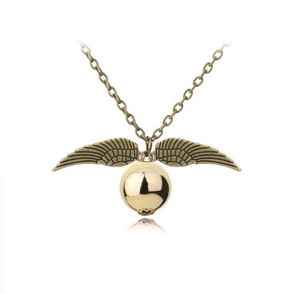 film and television gold sier snitch ball pendant necklace alloy harry potters feather necklace7067818, Silver
film and television gold sier snitch ball pendant necklace alloy harry potters feather necklace7067818, Silver