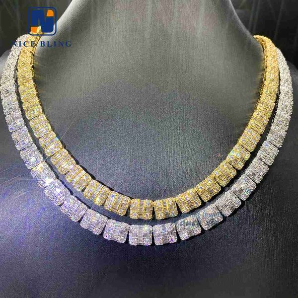fine jewelry 5a+ cz diamond necklace chain iced out 18k gold plated necklace jewelry cuban link chain cubanas hip hop, Silver
fine jewelry 5a+ cz diamond necklace chain iced out 18k gold plated necklace jewelry cuban link chain cubanas hip hop, Silver