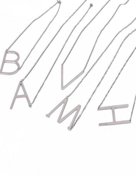 alphabet letter initial necklace goldrose goldsilver new sideways large initial necklaces for women fashion jewelry wjl28249194698, Silver
alphabet letter initial necklace goldrose goldsilver new sideways large initial necklaces for women fashion jewelry wjl28249194698, Silver