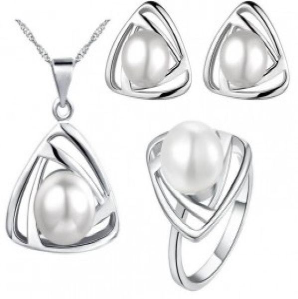 fashion pearl jewelry sets luxury studnecklacering wedding dress accessories lady earrings silver or gold plated luxury jewelry5645529, Black
fashion pearl jewelry sets luxury studnecklacering wedding dress accessories lady earrings silver or gold plated luxury jewelry5645529, Black