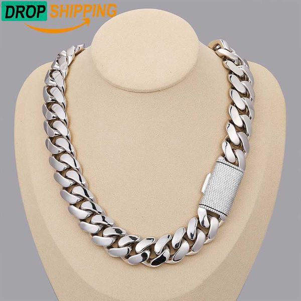 dropshipping hip hop jewelry 20mm sterling silver vvs moissanite iced out box clasp miami cuban link chain necklace for men
dropshipping hip hop jewelry 20mm sterling silver vvs moissanite iced out box clasp miami cuban link chain necklace for men