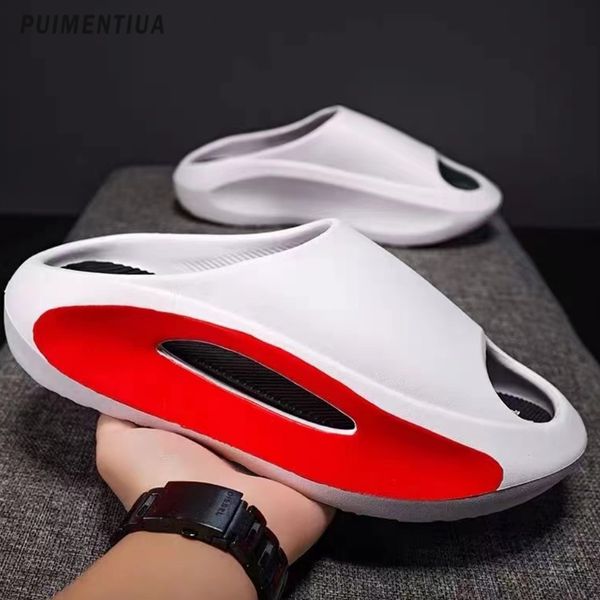 2023 new summer sneaker slippers for women men thick bottom platform slides soft eva hollow sandals casual beach shoes, Black
2023 new summer sneaker slippers for women men thick bottom platform slides soft eva hollow sandals casual beach shoes, Black