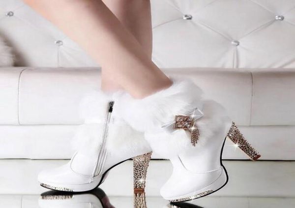 boots pu women039s white middle heel tassels rabbit fur wedding shoes bridal high middle heel shoes ankle boot2291198, Black
boots pu women039s white middle heel tassels rabbit fur wedding shoes bridal high middle heel shoes ankle boot2291198, Black