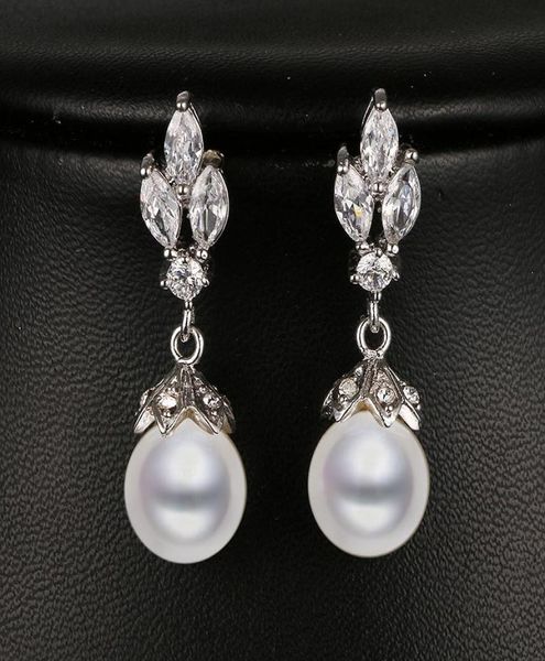 emmaya fashion marquise shape cz pearl earring white gold color bridal wedding earring new arrival beautiful gift9756918, Golden;silver
emmaya fashion marquise shape cz pearl earring white gold color bridal wedding earring new arrival beautiful gift9756918, Golden;silver