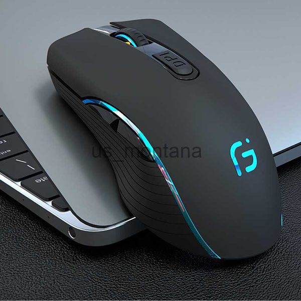 Image of Mice Wireless Mouse Bluetooth 5024G Mouse Gamer Rechargeable 2400DPI Optical Ergonomic Computer Gaming Mouse Wireless For Laptop J230606