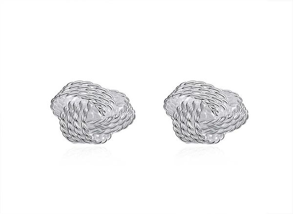 charm 925 sterling silver plated love knot stud earrings for ladies women 12mm diameter high polish6445394, Golden;silver
charm 925 sterling silver plated love knot stud earrings for ladies women 12mm diameter high polish6445394, Golden;silver