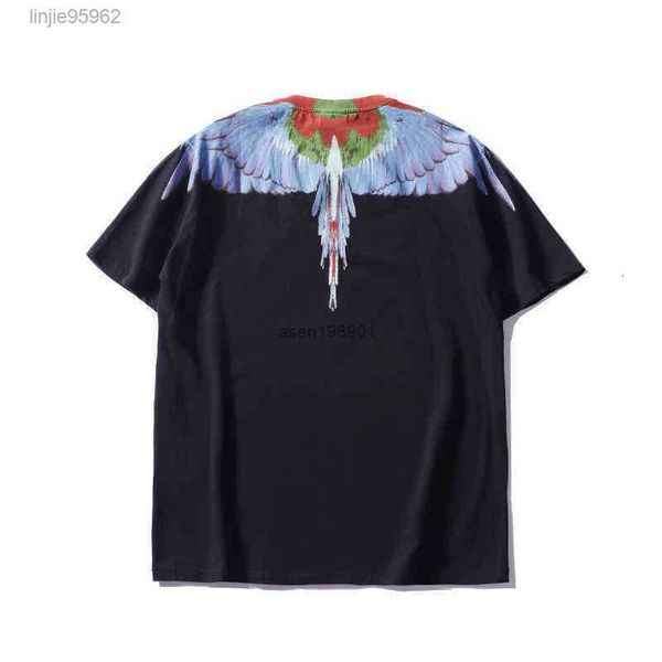 student kan ye marcelo early generation wing short sleeve t-shirt tide round neck summer couple 1c1 2s1s1, White;black
student kan ye marcelo early generation wing short sleeve t-shirt tide round neck summer couple 1c1 2s1s1, White;black