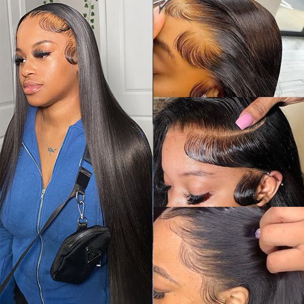 transparent straight lace frontal wig 13x4/13x6 lace front human hair wig preplucked bone straight human hair wig for women, Black;brown
transparent straight lace frontal wig 13x4/13x6 lace front human hair wig preplucked bone straight human hair wig for women, Black;brown