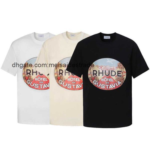 designer t shirt rhudes landscape letter printing casual couple dress round neck short sleeve t-shirt, White;black
designer t shirt rhudes landscape letter printing casual couple dress round neck short sleeve t-shirt, White;black