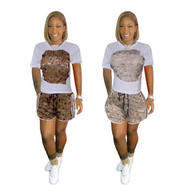 women suit sportwear white black fitness 2 piece set summer outfits short sleeve crop leggings ladies tracksuit female, Gray
women suit sportwear white black fitness 2 piece set summer outfits short sleeve crop leggings ladies tracksuit female, Gray