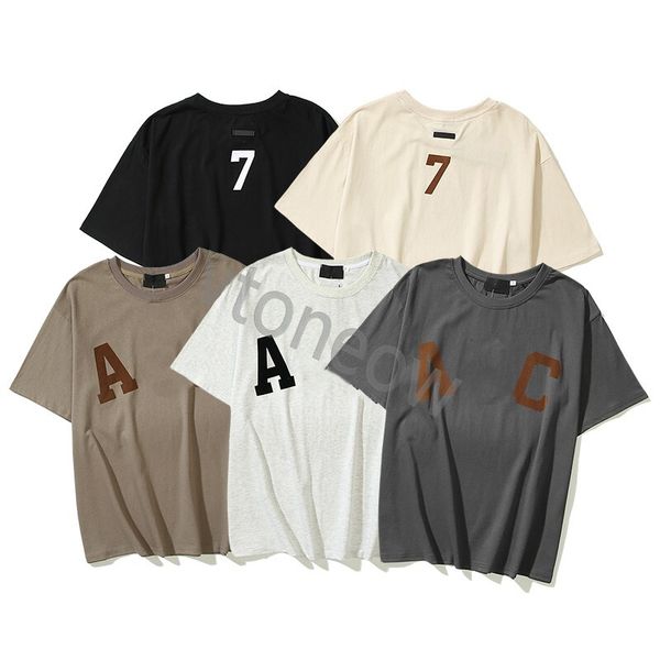 2023 designer tide t shirts fears chest letter laminated essentialss print short sleeve high street loose casual ess t-shirt cotton for men, White;black
2023 designer tide t shirts fears chest letter laminated essentialss print short sleeve high street loose casual ess t-shirt cotton for men, White;black