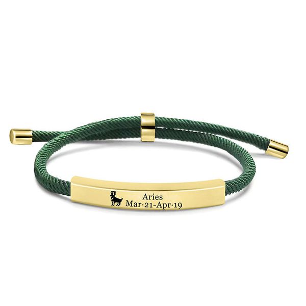 ins style sign astrology charm bracelets woven zodiac bracelet for gift, Golden;silver
ins style sign astrology charm bracelets woven zodiac bracelet for gift, Golden;silver
