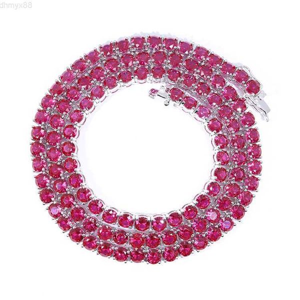 yu ying tennis chain fine jewelry 3mm 4mm 5mm width ruby necklace 925 solid silver ruby red corundum tennis chain/bracelet
yu ying tennis chain fine jewelry 3mm 4mm 5mm width ruby necklace 925 solid silver ruby red corundum tennis chain/bracelet