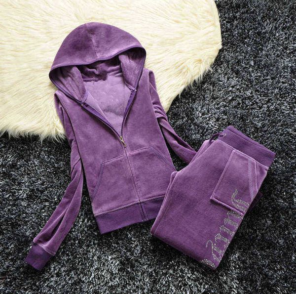 juicy women's tracksuit summer brand sewing suit velvet tracksuits velour women track hoodies and pants met30ess, Gray
juicy women's tracksuit summer brand sewing suit velvet tracksuits velour women track hoodies and pants met30ess, Gray