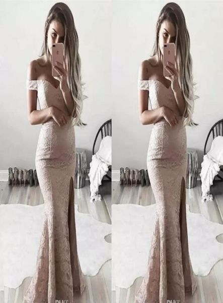modest sheath full lace prom dresses vestidos off the shoulders formal evening dresses side split evening gowns2312809, Black
modest sheath full lace prom dresses vestidos off the shoulders formal evening dresses side split evening gowns2312809, Black