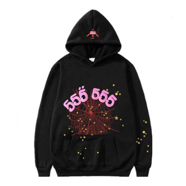 men's printing 555555 hoodie men women fashion hip hop streetwear sweatshirts spider web sweater hoodies 2022 220924h, Black
men's printing 555555 hoodie men women fashion hip hop streetwear sweatshirts spider web sweater hoodies 2022 220924h, Black