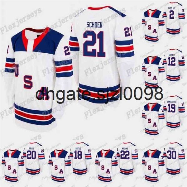 sjsj98 21 ben schoen usa team 2019 hlinka gretzky cup mackie samoskevich artem shlaine jack williams 30 colin purcell 12 alex gaffney jersey, Black
sjsj98 21 ben schoen usa team 2019 hlinka gretzky cup mackie samoskevich artem shlaine jack williams 30 colin purcell 12 alex gaffney jersey, Black