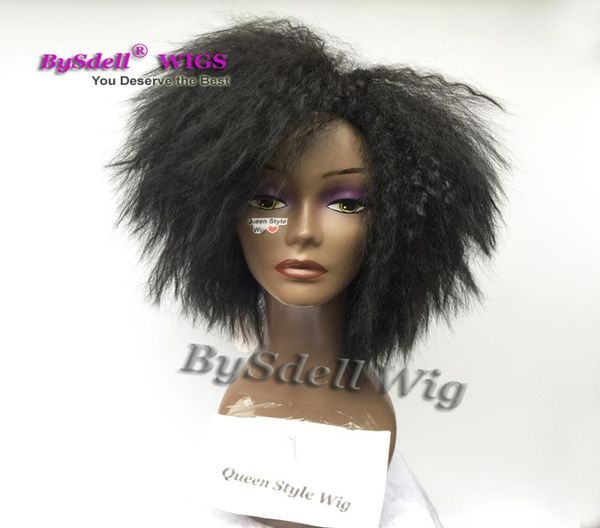 african american black woman short afro frizzy kinky straight hair wigs synthetic heat resistant black red brown color hair natur4369645
african american black woman short afro frizzy kinky straight hair wigs synthetic heat resistant black red brown color hair natur4369645