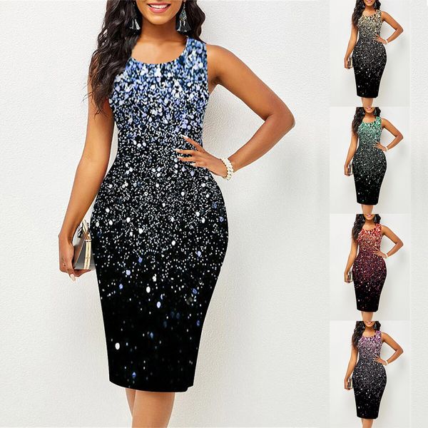 fashion women's nightclub party evening dress sleeveless scoop neck print bodycon summer skirts plus size s-5xl, White;black
fashion women's nightclub party evening dress sleeveless scoop neck print bodycon summer skirts plus size s-5xl, White;black