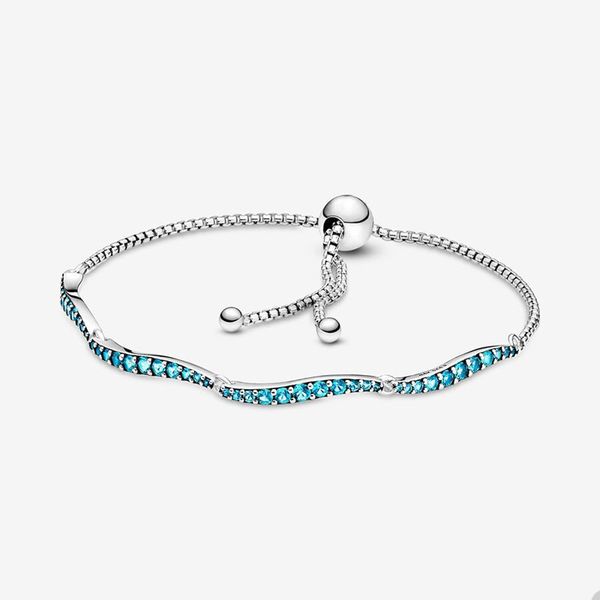 blue wavy slider bracelet for pandora authentic sterling silver wedding bracelets designer jewelry for women girls crystal diamond bracelet, Golden;silver
blue wavy slider bracelet for pandora authentic sterling silver wedding bracelets designer jewelry for women girls crystal diamond bracelet, Golden;silver