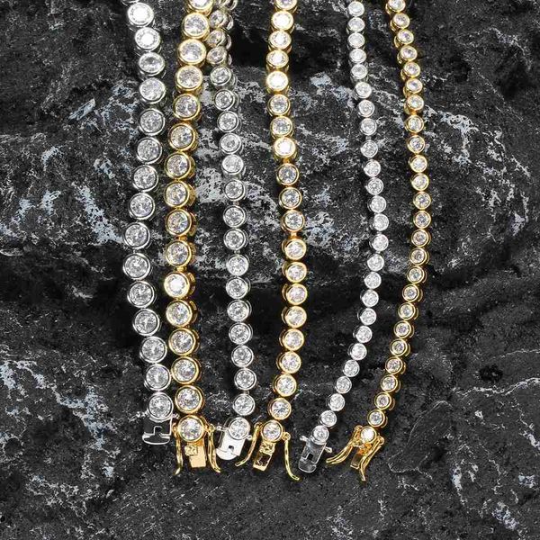 hip hop 10k 14k 18k solid gold vvs moissanite diamond necklace iced out tennis chain, Silver
hip hop 10k 14k 18k solid gold vvs moissanite diamond necklace iced out tennis chain, Silver