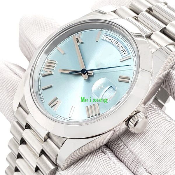 luxury wristwatch brand new men's automatic watches president day-date 228206 40mm ice blue roman platinum watch box papers, Slivery;brown
luxury wristwatch brand new men's automatic watches president day-date 228206 40mm ice blue roman platinum watch box papers, Slivery;brown