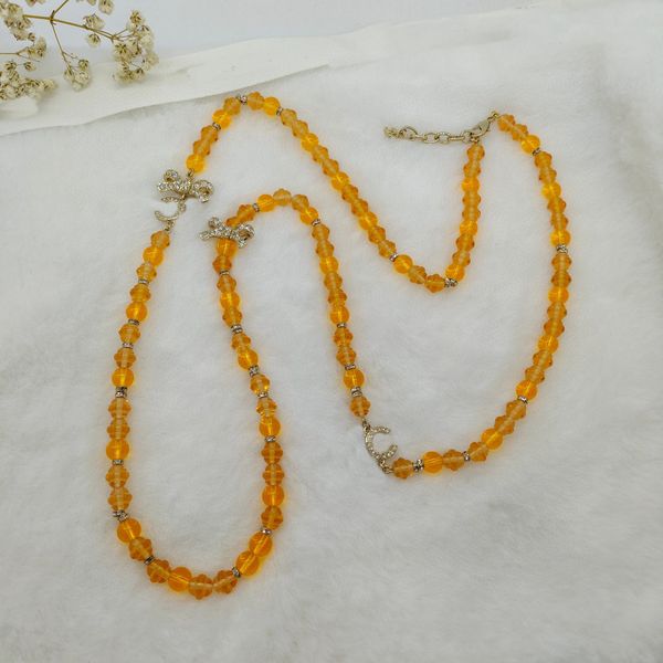 2023 luxury quality charm sweater pendant necklace with diamond and yellow beads in 18k gold plated have box stamp ps7018b, Silver
2023 luxury quality charm sweater pendant necklace with diamond and yellow beads in 18k gold plated have box stamp ps7018b, Silver