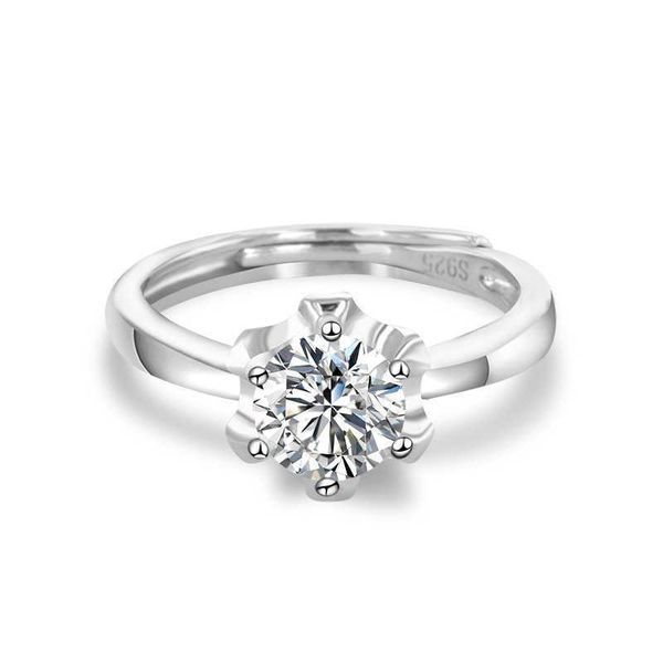 six claw moissanite ring women's silver 925 adjustable moissanite plated women's ring proposal stone ring
six claw moissanite ring women's silver 925 adjustable moissanite plated women's ring proposal stone ring