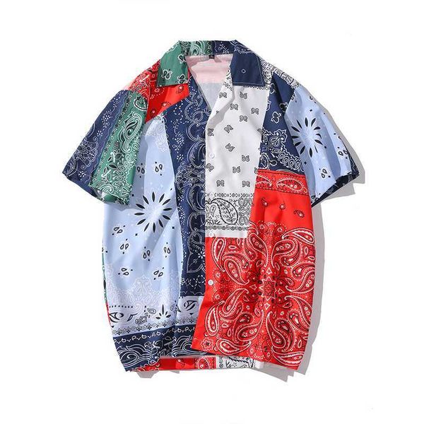 printed wholesale retro summer hawaiian shirt casual wear loose version men's shirt dwv, White;black
printed wholesale retro summer hawaiian shirt casual wear loose version men's shirt dwv, White;black