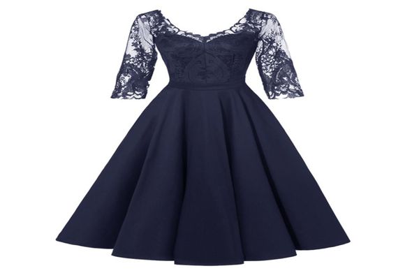 elegant ladies dresses lace stitching midsleeved bridesmaid group dress wedding banquet dress dance performance costume7270516, Blue;red
elegant ladies dresses lace stitching midsleeved bridesmaid group dress wedding banquet dress dance performance costume7270516, Blue;red