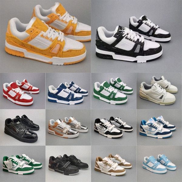 trainer low virgils x 1 luxury calfskin embossed denim mens womens striple white pink sky blue black green yellow sneakers designer u1jz#
trainer low virgils x 1 luxury calfskin embossed denim mens womens striple white pink sky blue black green yellow sneakers designer u1jz#