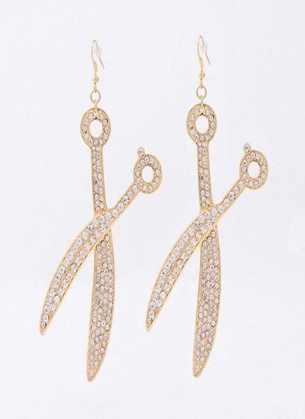 scissors earrings unique style beauty salon hair stylist scissors dangle earring gold crystal charm fashion jewelry3794568, Golden
scissors earrings unique style beauty salon hair stylist scissors dangle earring gold crystal charm fashion jewelry3794568, Golden