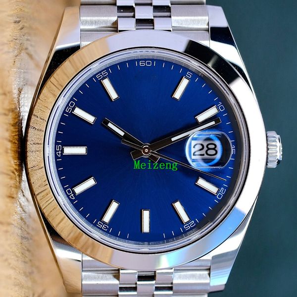 luxury wristwatch brand new men's automatic watches datejust ii 41mm mens watch blue luminous index dial jubilee band 126300, Slivery;brown
luxury wristwatch brand new men's automatic watches datejust ii 41mm mens watch blue luminous index dial jubilee band 126300, Slivery;brown