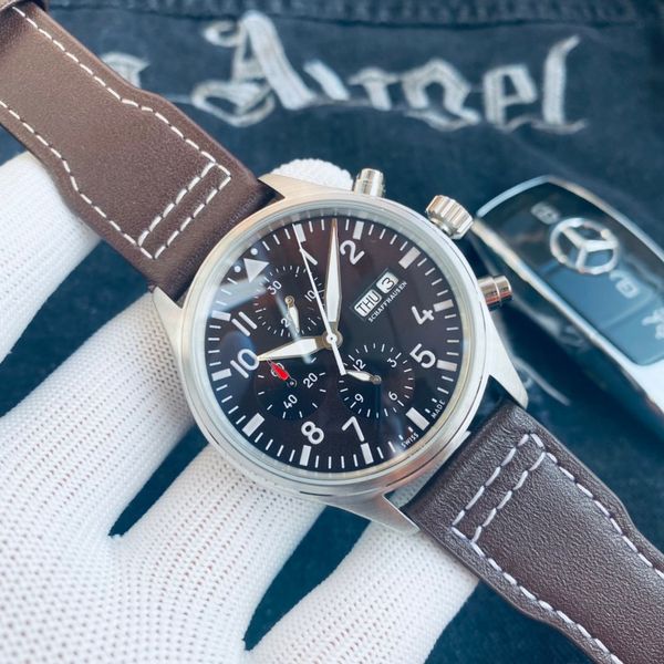 2023 men's aaa class watch 44mm vk is the same movement, fashionable and classic style, stainless steel waterproof and luminous men, Slivery;brown
2023 men's aaa class watch 44mm vk is the same movement, fashionable and classic style, stainless steel waterproof and luminous men, Slivery;brown