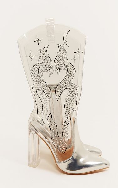 western women mid-calf boots 2023 autumn winter fashion chunky heeled boots western style transparent cowboy boots shoes, Black
western women mid-calf boots 2023 autumn winter fashion chunky heeled boots western style transparent cowboy boots shoes, Black