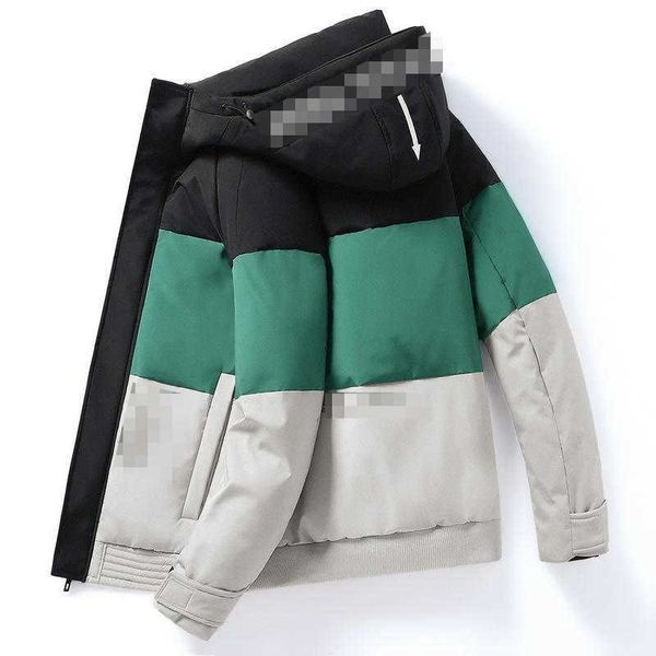 new white down duck jacket men's winter youth fashion winter college students fashion thick coat ltpl, Black
new white down duck jacket men's winter youth fashion winter college students fashion thick coat ltpl, Black