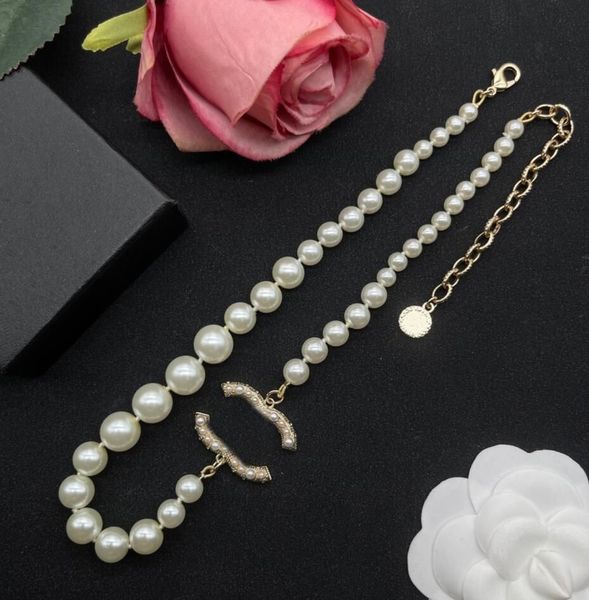 womens luxury brand designer pendants necklaces stainless steel double letter choker pendant necklace beads chain jewelry accessories, Silver
womens luxury brand designer pendants necklaces stainless steel double letter choker pendant necklace beads chain jewelry accessories, Silver