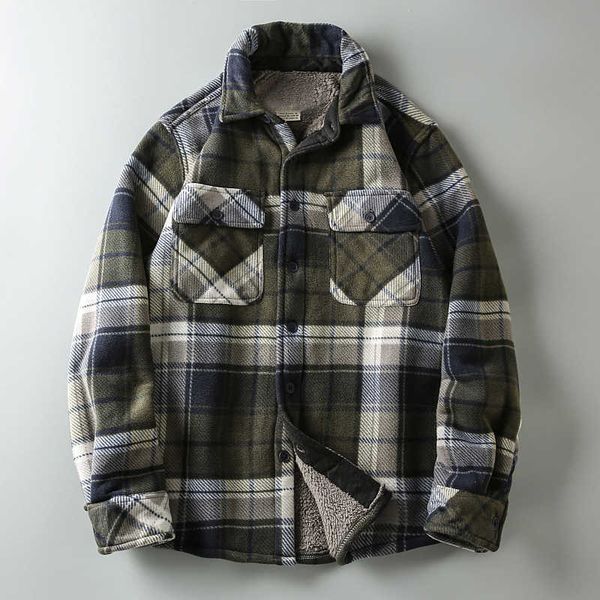 plaid men flannel jacket quilted lined flannel shirt jacket for men jjd, Black;brown
plaid men flannel jacket quilted lined flannel shirt jacket for men jjd, Black;brown