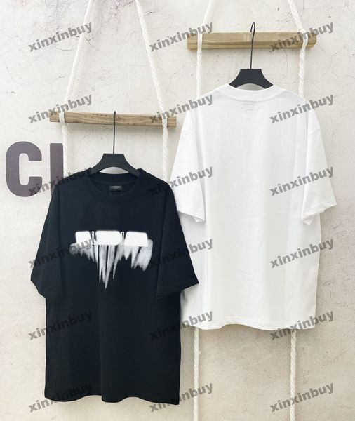 xinxinbuy men designer tee t shirt 23ss inkjet letters print pattern short sleeve cotton women white green s-xl, Black;brown
xinxinbuy men designer tee t shirt 23ss inkjet letters print pattern short sleeve cotton women white green s-xl, Black;brown