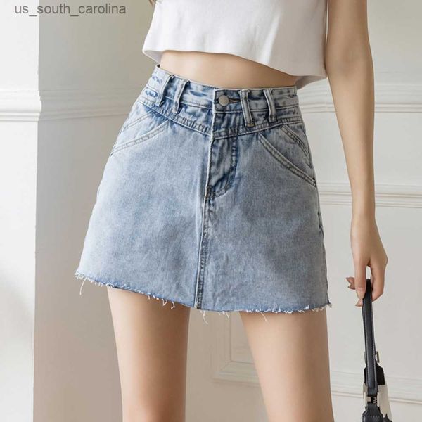 s-5xl new women mini denim shorts skirts summer fashion high waist a-line jeans skirt casual loose frayed denim shorts plus size l230522, White;black
s-5xl new women mini denim shorts skirts summer fashion high waist a-line jeans skirt casual loose frayed denim shorts plus size l230522, White;black