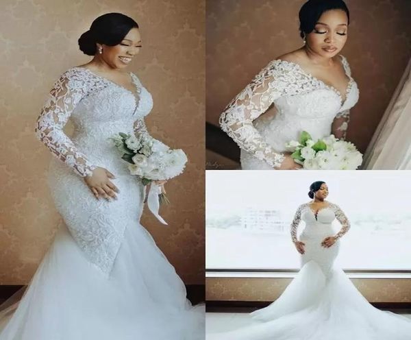 stunning plus size arabic lace beaded mermaid wedding gowns sweep train sheer neck long sleeves vintage bridal dresses 20226540383, White
stunning plus size arabic lace beaded mermaid wedding gowns sweep train sheer neck long sleeves vintage bridal dresses 20226540383, White