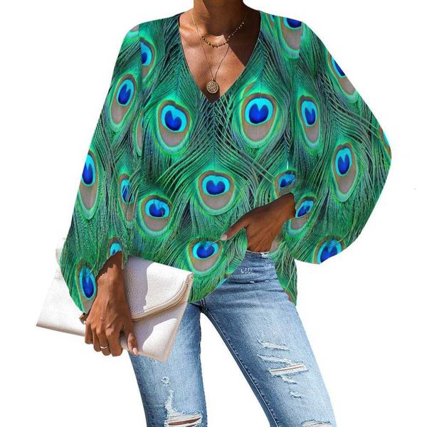 plus size blouse women long sleeve loose chiffon v-neck mandala print puff sleeves top, White
plus size blouse women long sleeve loose chiffon v-neck mandala print puff sleeves top, White