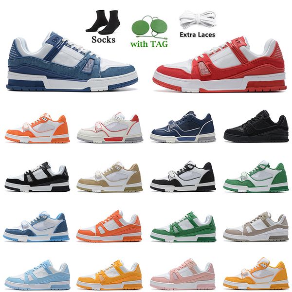 fashion designer low sneakers virgil trainer casual shoes calfskin leather abloh tripler white red dhgate mens women vuittns platform flats, Black
fashion designer low sneakers virgil trainer casual shoes calfskin leather abloh tripler white red dhgate mens women vuittns platform flats, Black