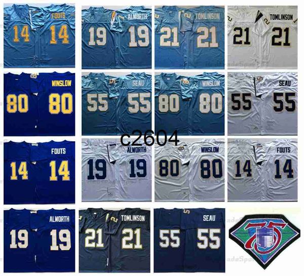 c2604 vintage 1987 mens 21 ladainian tomlinson football jerseys 14 dan fouts 55 junior seau 19 lance alworth 80 kellen winslow jersey stitch, Black
c2604 vintage 1987 mens 21 ladainian tomlinson football jerseys 14 dan fouts 55 junior seau 19 lance alworth 80 kellen winslow jersey stitch, Black