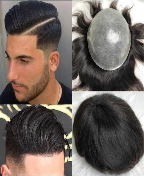 full thin skin toupees men hair wig brazilain virgin remy human hair men toupee hair replacement straight toupee for men 4995607, Black
full thin skin toupees men hair wig brazilain virgin remy human hair men toupee hair replacement straight toupee for men 4995607, Black