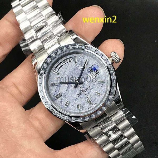 other watches classic luxury men's watch side 41 mm mechanical automatic stainless steel acrylic bezel long drill j230606, Slivery;black
other watches classic luxury men's watch side 41 mm mechanical automatic stainless steel acrylic bezel long drill j230606, Slivery;black